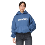 sunday hoodie blue