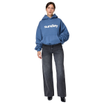 sunday hoodie blue