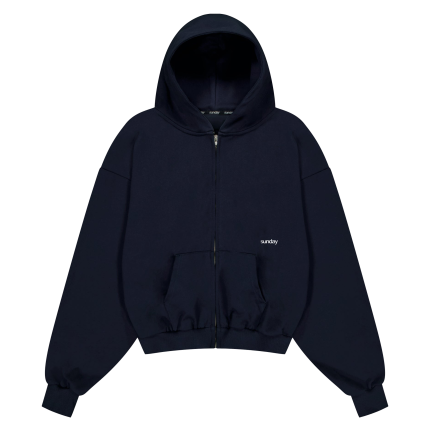 sunday zip up hoodie