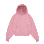 sunday zip up hoodie pink