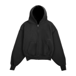 sunday zip up hoodie balck