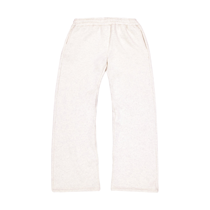 heavyweight straight leg tracks - oatmeal