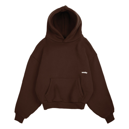 heavyweight script sunday hoodie