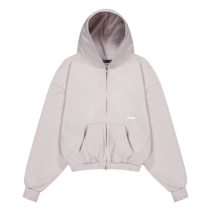 sunday zip up hoodie