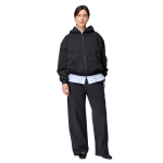 sunday zip up hoodie black