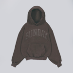 sunday aus heavyweight hoodie Charcoal