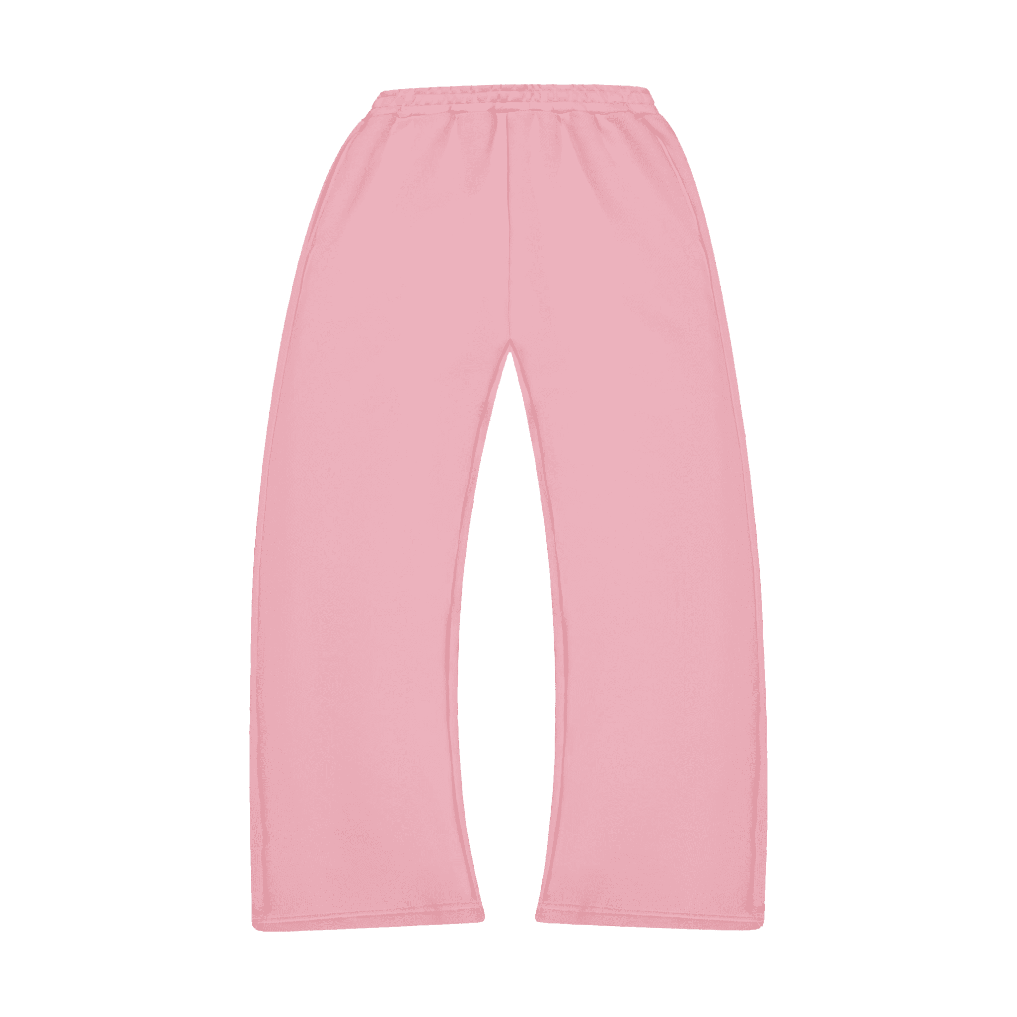 heavyweight straight leg tracks - powder pink